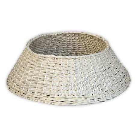 Óriás karácsonyfa talp takaró, Fehér 55/85x26cm