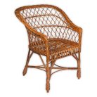 Fonott rattan fotel