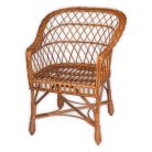Fonott rattan fotel