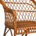 Fonott rattan fotel
