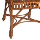 Fonott rattan fotel