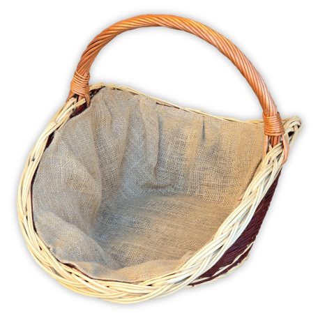 Kandalló kosár béléssel 62x40x25(42)cm