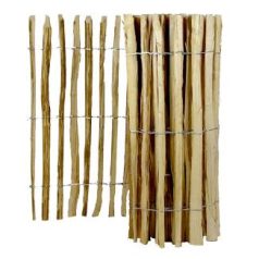 Haselnusszaun in verschiedenen Größen 5m (7-8 cm Abstand)