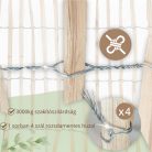 Mogyorófa kerítés több méretben 5m (köz 3-4 cm)