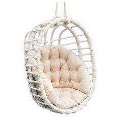 Hanging chair (oval) with cushion