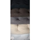 Hanging armchair round, with stand and cushion