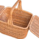 Piknik kosár 43x32x25(40)cm