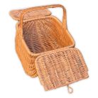 Piknik kosár 43x32x25(40)cm