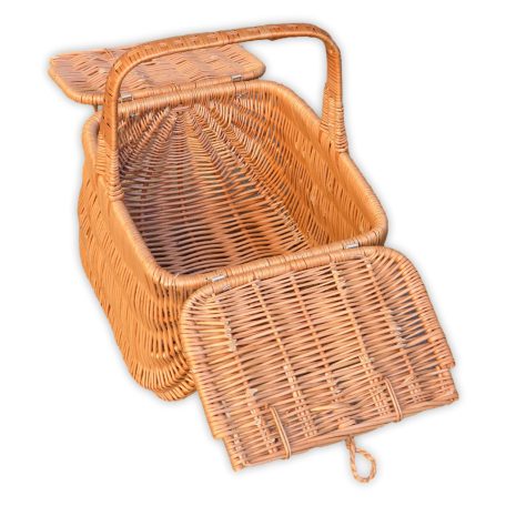 Piknik kosár 43x32x25(40)cm