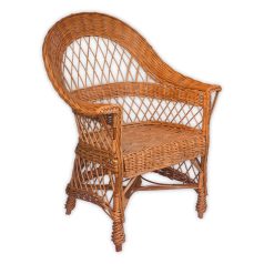 Wicker armchair 