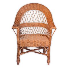 Wicker armchair 