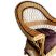 Wicker armchair (several colours)