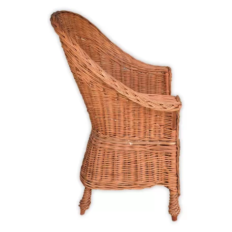 Fonott vessző fotel 