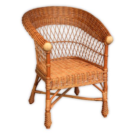 Fonott rattan fotel