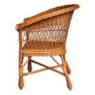 Fonott rattan fotel