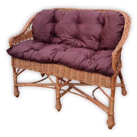 Két személyes vessző fotel