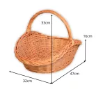 Kandalló kosár több színben