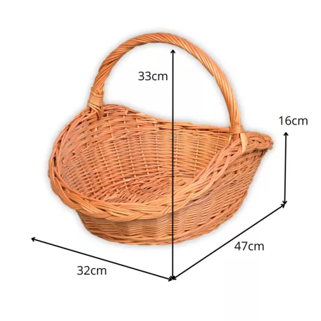 Kandalló kosár több színben