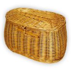 Basket with lid 35x22x23cm