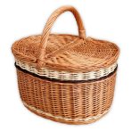 Picnic basket 41x30x24(39)cm