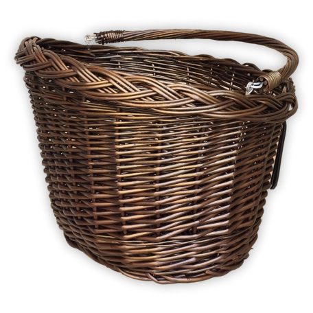 Brauner Fahrradkorb 40x30x23/28cm