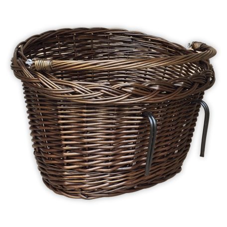 Brauner Fahrradkorb 40x30x23/28cm