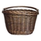 Brauner Fahrradkorb 40x30x23/28cm