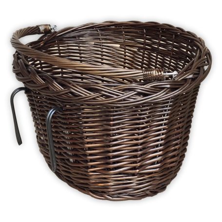 Brauner Fahrradkorb 40x30x23/28cm