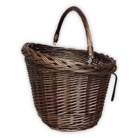 Brauner Fahrradkorb 40x30x23/28cm