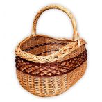 Shopping basket 40x32x28(45)cm