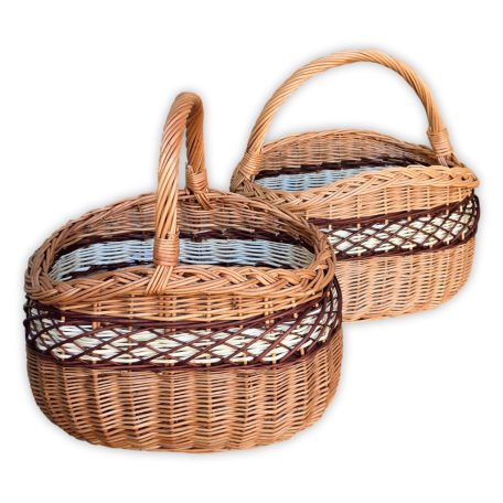 Einkaufskorb 40x32x28(45)cm