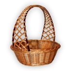 Round based gift basket