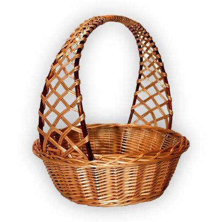 Round based gift basket