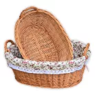 Großer, ovaler Haushalts-Aufbewahrungskorb