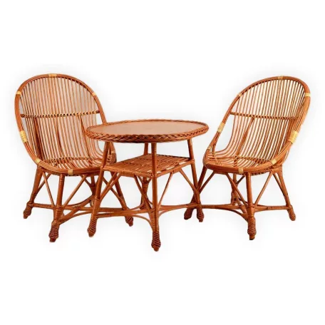 Armchair set with optional table