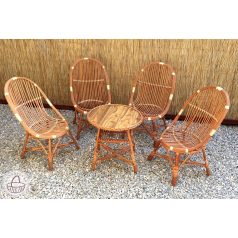 Armchair set with optional table