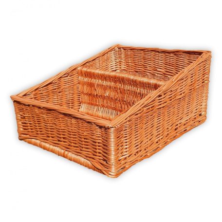 Divided bakery basket 40x50x16/26cm