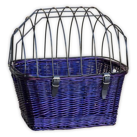 Indigókék Cica-kutya szállító kerékpárra S 