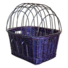 Indigókék Cica-kutya szállító kerékpárra S 