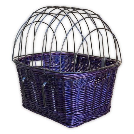 Indigókék Cica-kutya szállító kerékpárra S 