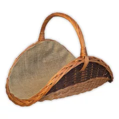 Kandalló kosár béléssel 62x45x24(45)cm