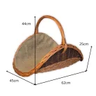 Kandalló kosár béléssel 62x45x24(45)cm