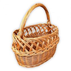 Shopping basket 38x26x22(38)cm