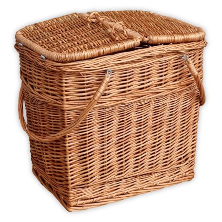 Picnic basket with double handle(37x35cm)