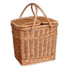 Piknik kosár dupla füllel