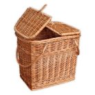 Piknik kosár dupla füllel