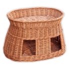 Hunde- und Katzen Bett mit zwei Eingängen