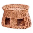 Hunde- und Katzen Bett mit zwei Eingängen