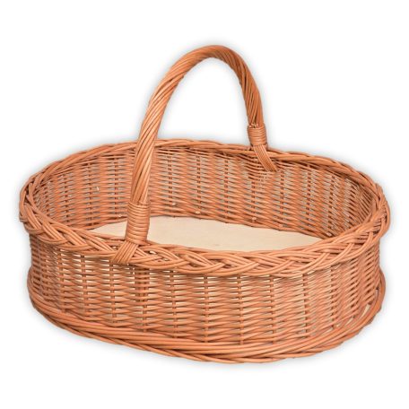 Angular basket with high handle 50x39x15(36)cm