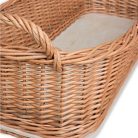 Fonott tároló 62x27x16(21)cm